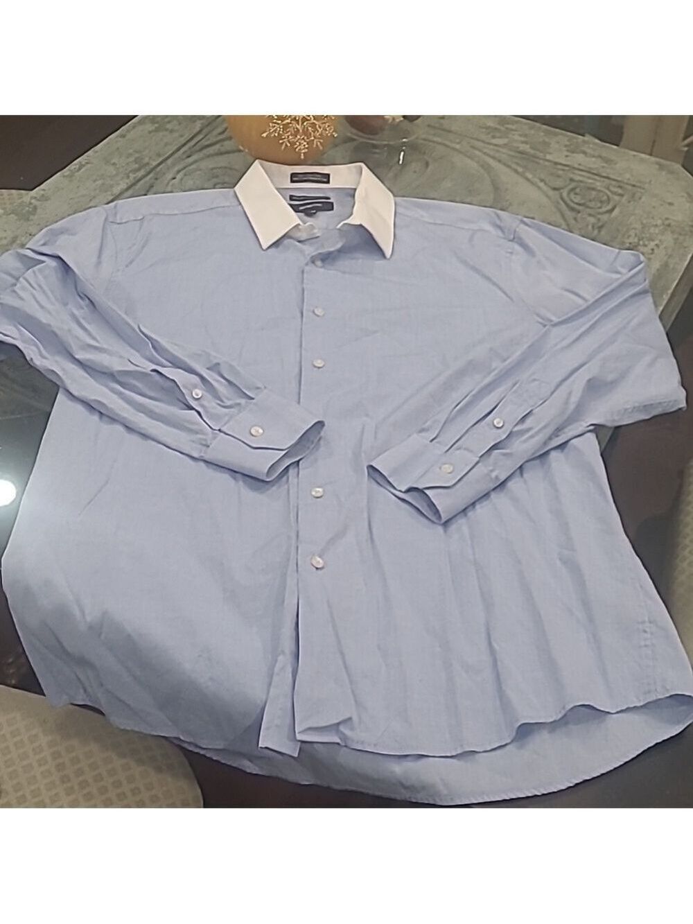 DISTINCTION MEN'S COTTON COTTON NEW DRESS SHIRT XL